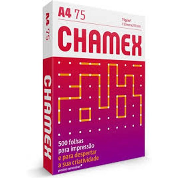 Chamex - Papel Sulfite, A4, 75g, 500 folhas